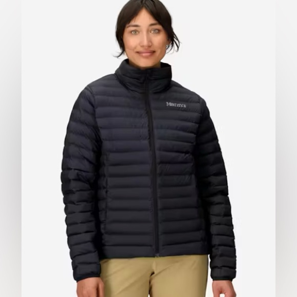 Marmot Echo Featherless Lightweight Jacket Black Medium EUC